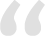 quote symbol light gray